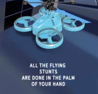 Əl sensorlu uçan mini helikopter — şəkil 4