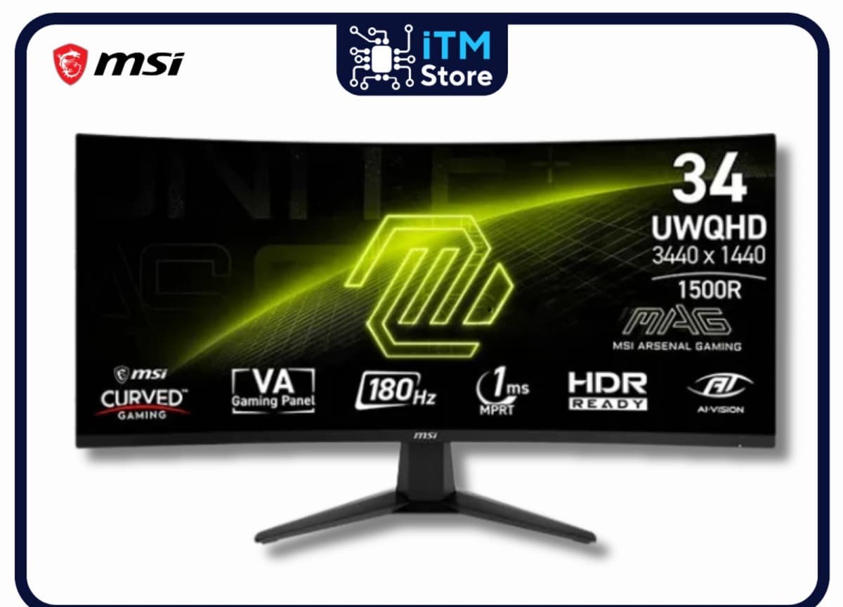 Monitor MSI MAG 346CQ 3.5K Curved Gaming