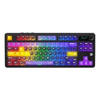 Mexaniki klaviatura Ajazz MK87 PRO Transparent Gradient Pink-Orange — şəkil 3