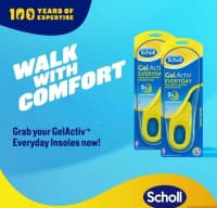 Scholl Gel Activ Everyday Ayaqqabı İçliyi — şəkil 14