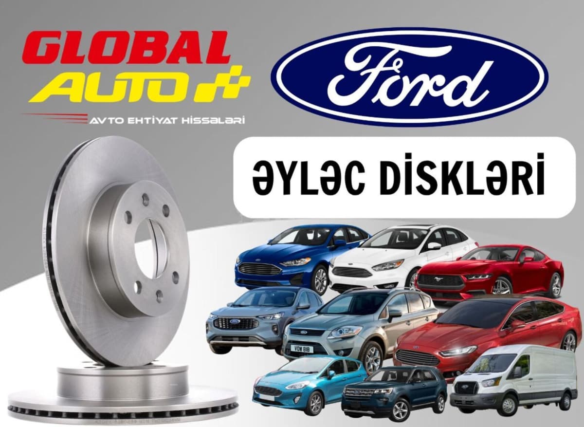 Əyləc diskləri Ford modelləri üçün