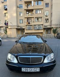 Mercedes S 320, 2002 il, 240000 km, 3200 L — şəkil 1
