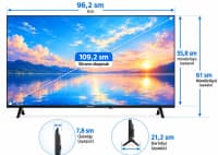 Televizor 43" LED — şəkil 1