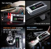 Çoxfunksiyalı Avtomobil Nasosu və Jump Starter — şəkil 2
