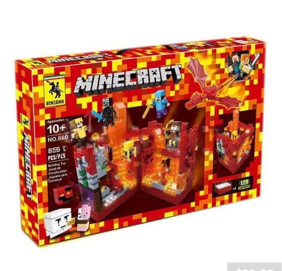 Minecraft Renzaima Konstruktor Dəsti (856 detal)