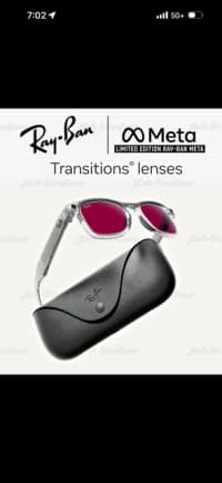 Smart eynəklər Ray-Ban Meta Gen 2 Transitions Limited Edition — şəkil 2
