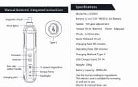 ABCY 3.6V Li-ion Şarjlı Elektrikli Vintaçan Dəsti — şəkil 2