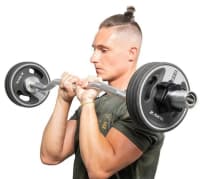 EZ Curl Barbell F50 Olimpiya Ştanq Qrifi — şəkil 6