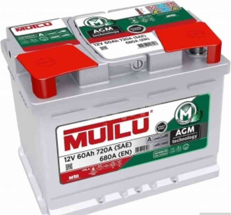 Akkumulyator Mutlu 60 Ah AGM