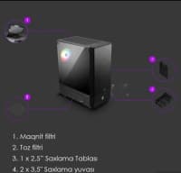 Kompüter korpusu MSI MAG Forge 110R — şəkil 9