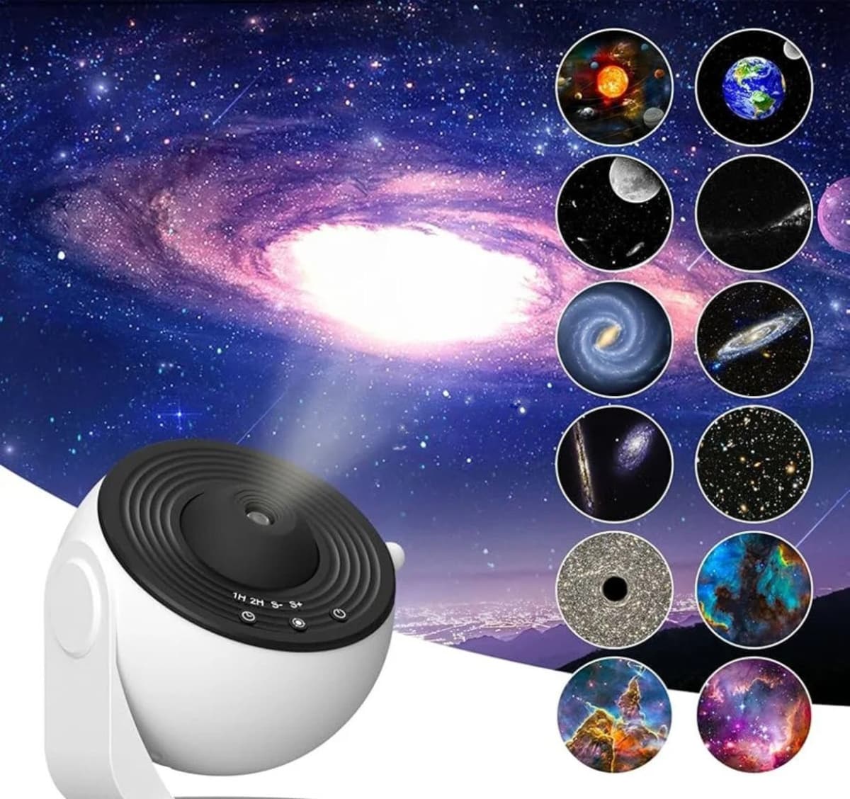 Galaxy proyeksiya lampası 12 diskli