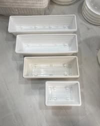 Plastik Bitki Dibçəkləri (30-70 sm) — şəkil 3