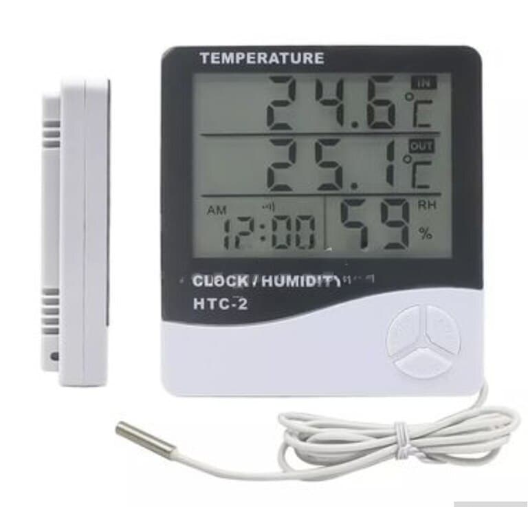 Termometr HTC-2 rəqəmsal hiqrometr