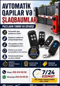 Avtomatik qapı və şlaqbaum pultlarının təmiri və kopyalanması — şəkil 1