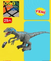 Dinozavr daşıyıcısı qatarı və tüstü buraxan dinozavr — şəkil 6