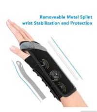 KB-02 Ortopedik Bilək Splinti və Qoruyucu Bandaj — şəkil 4