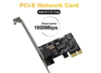 Şəbəkə kartı PCI-E to RJ45 1 Gbps Gigabit Ethernet — şəkil 1