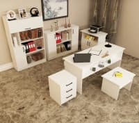 Ofis mebel dəsti Ağ rəng — şəkil 3