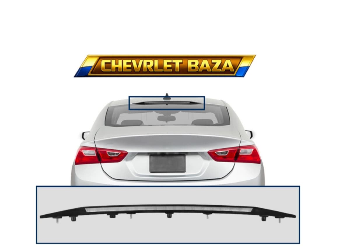 Arxa stop şüşəsi Chevrolet Malibu 2016-2022