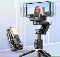 Gimbal stabilizator Q18 selfi çubuğu və tripod — şəkil 6