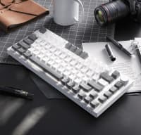 Klaviatura Ajazz AK820 Gray-White White Light — şəkil 8