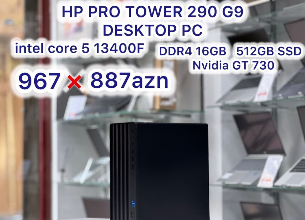 HP Pro Tower 290 G9 Masaüstü Kompüter