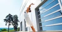 Panoramik avtomatik qapı Alutech — şəkil 11
