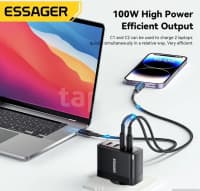 Enerji başlığı Essager 100W GaN USB Type-C — şəkil 5