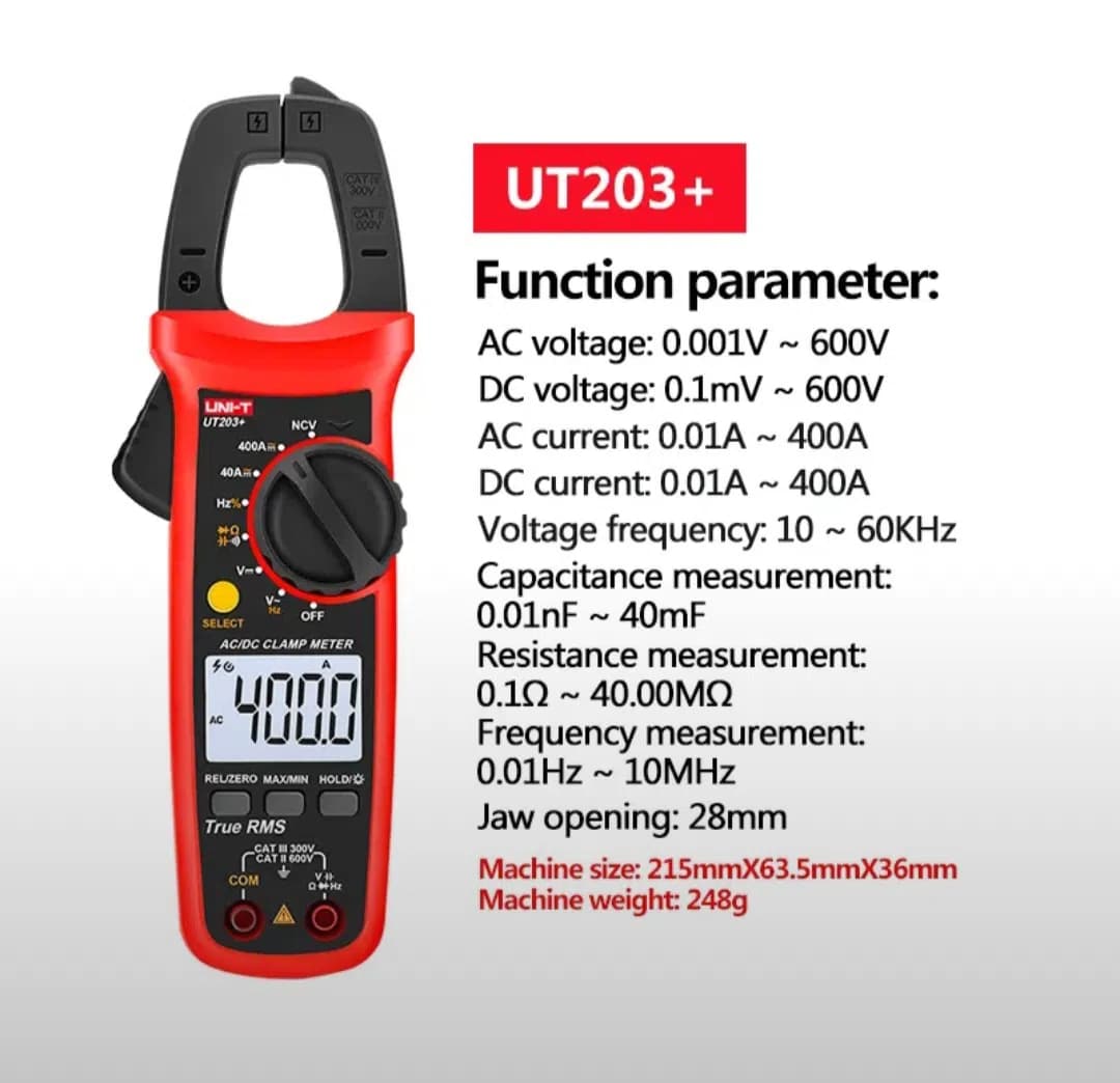 Ampertutqac UNI-T UT203+