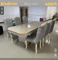 Masa-stul dəsti, Qarışıq rəng — şəkil 11