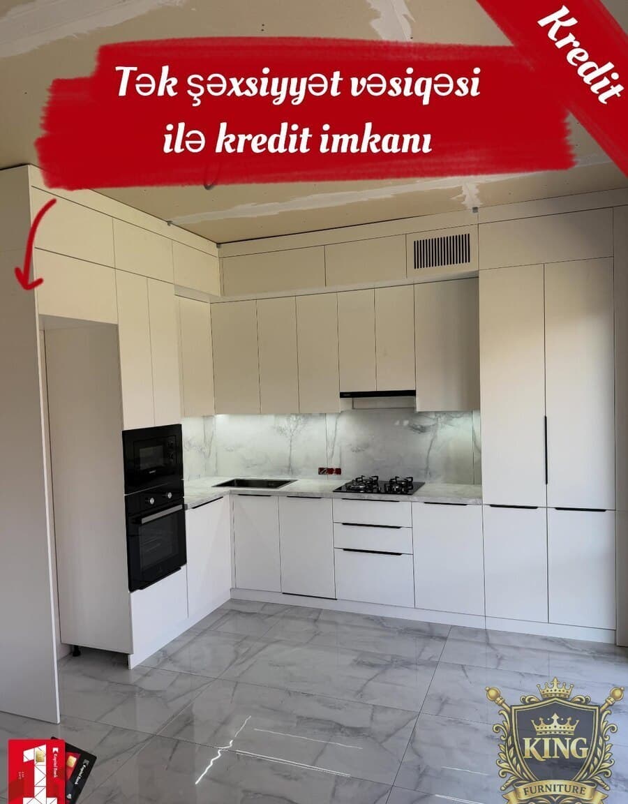 Mətbəx mebeli sifarişlə