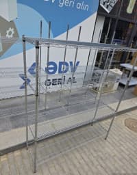 Paslanmaz Metal Rəf Sistemi (Stellaj) — şəkil 6