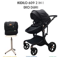 Uniseks uşaq arabası, Qara rəng — şəkil 3
