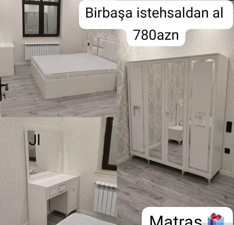 Laminat material yataq otağı dəsti, Qarışıq rəng
