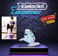 Mini Stepper Fitnes Trenajoru — şəkil 19
