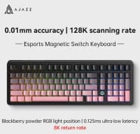 Mexaniki klaviatura Ajazz AK980 Max Gradient Pink — şəkil 4