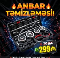 Xrom qantel və ştanq dəsti 58 kq — şəkil 10