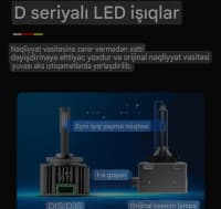 LED fara lampaları D1S, D2S, D3S, D4S, D5S, D8S — şəkil 5