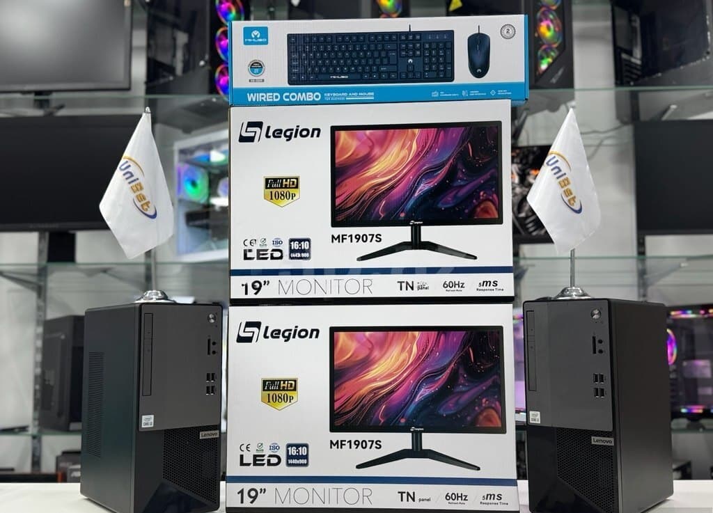 Lenovo Masaüstü Kompüter Intel i3 10th, 16GB RAM, 512GB SSD