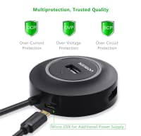 USB Hub Ugreen 4x USB 2.0 CR106 1m — şəkil 4