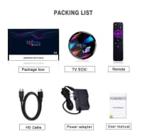 Smart TV Box H96 Max X3 4GB RAM 64GB ROM — şəkil 3