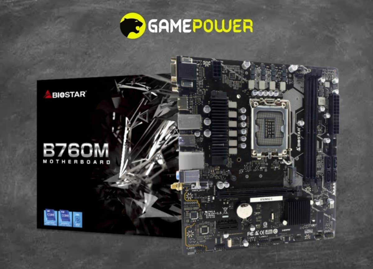 Biostar B760MX2-E M2 DDR5 Ana Plata