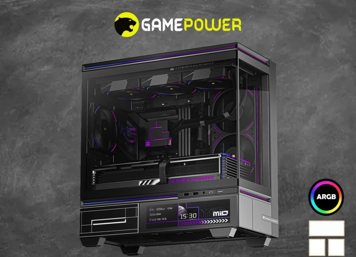 Phanteks XT-M3 Micro-ATX LCD Ekranlı Gaming Korpus