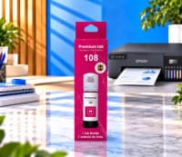 Mürəkkəb Epson 108 Premium Qara (Black) — şəkil 6