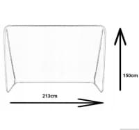 Mini Futbol Qapısı 213x150 sm — şəkil 4