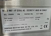 Maksan MKF-4P Elektrikli Konveksion Soba — şəkil 13