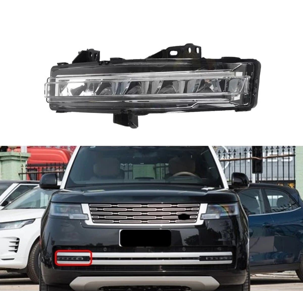 Duman işığı Land Rover Range Rover Vogue