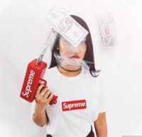 Supreme Pul Səpən Oyuncaq Silah — şəkil 2