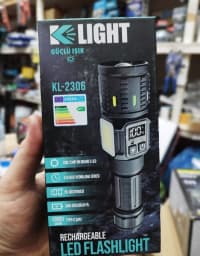 Əl fənəri KL-2306 şarjlı LED — şəkil 3