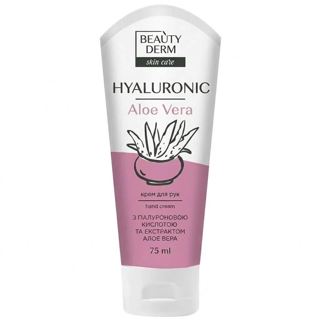 Beauty Derm Skin Care Hyaluronic Aloe Vera Əl Kremi 75 ml